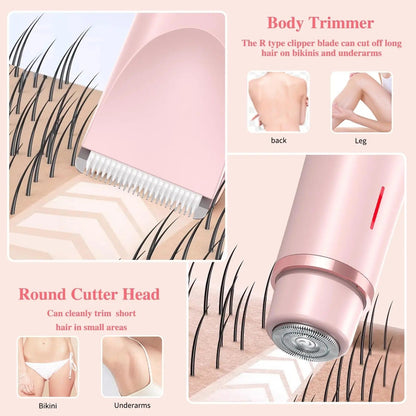 Skanto | Electric Trimmer Waterproof Rechargeable Bikini Razor