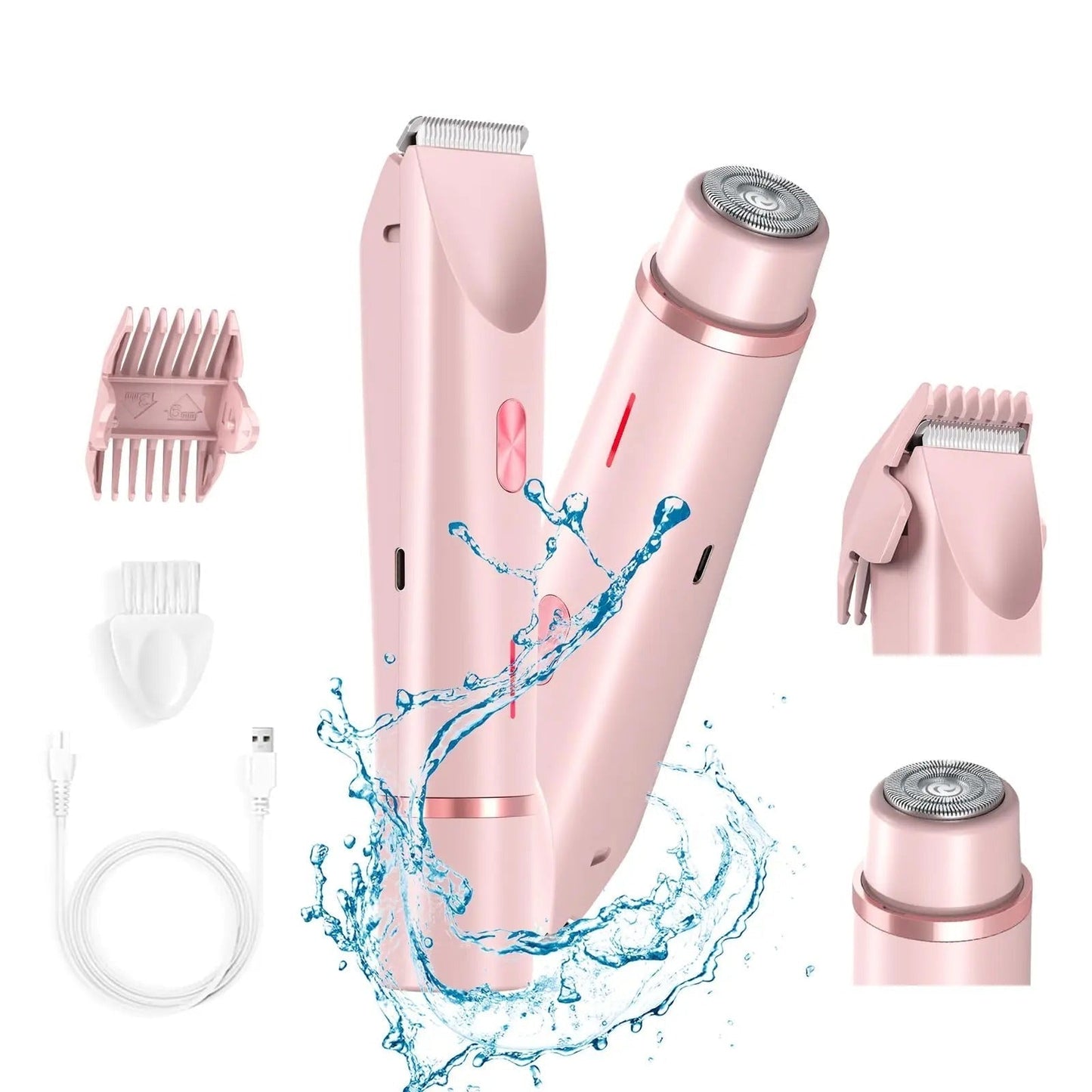 Skanto | Electric Trimmer Waterproof Rechargeable Bikini Razor