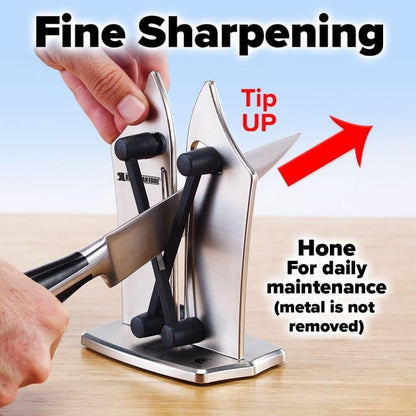 BowLift | Precision Knife Sharpener - Effortless Razor-Sharp Blades for All Knives