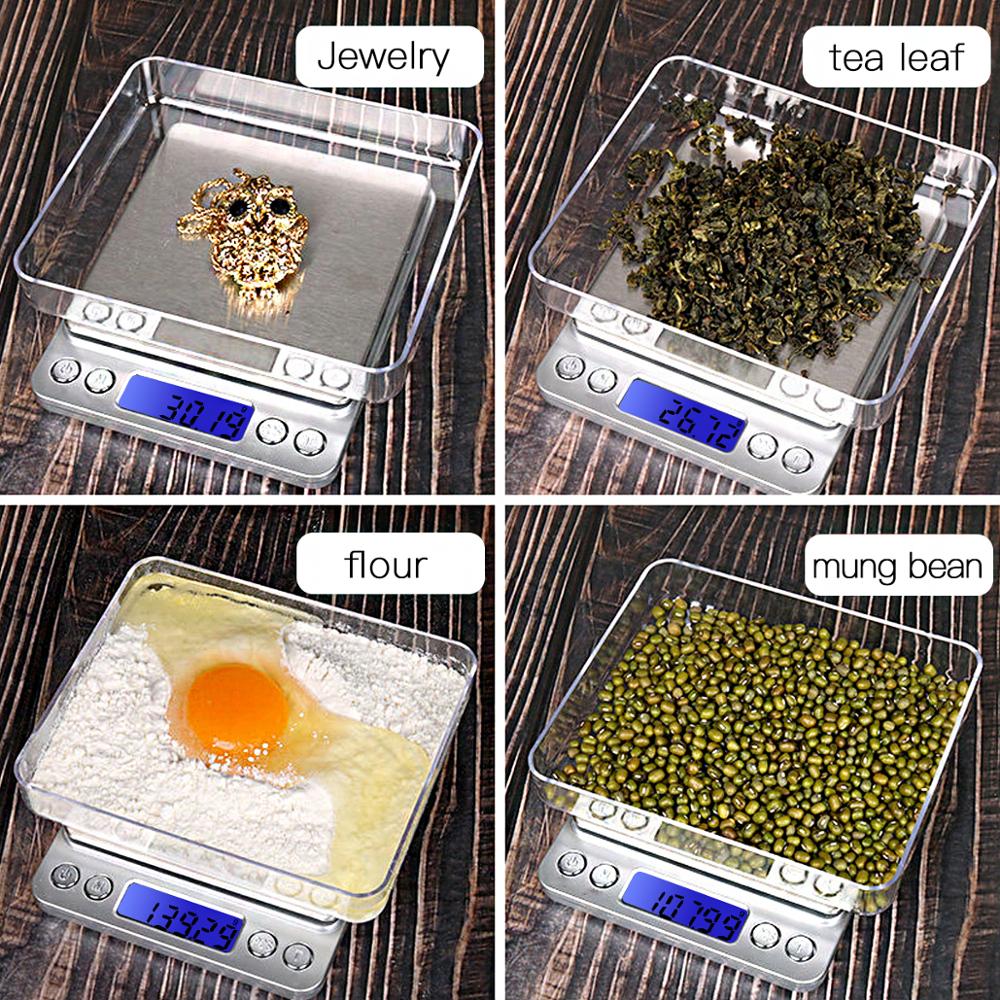 Precision LCD Digital Kitchen Scale Electric Pocket Scale | Skanto