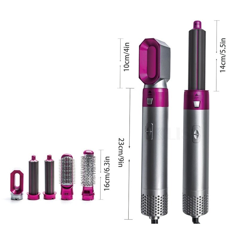 Skanto | Premium Air MultiStyler – 5-in-1 Hair Dryer & Styling Tool with Heat Sensor