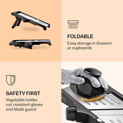 BowLift | Premium food slicer with cut-resistant gloves