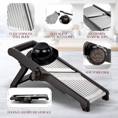 BowLift | Premium food slicer with cut-resistant gloves