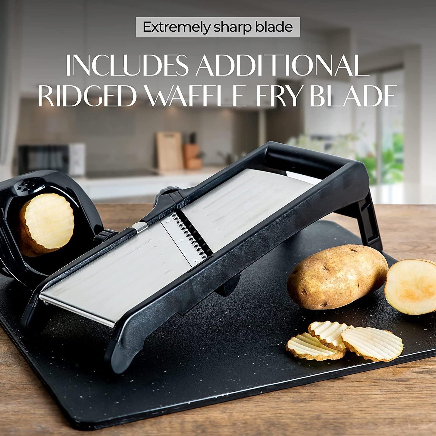 BowLift | Premium food slicer with cut-resistant gloves
