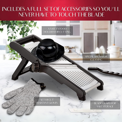 BowLift | Premium food slicer with cut-resistant gloves