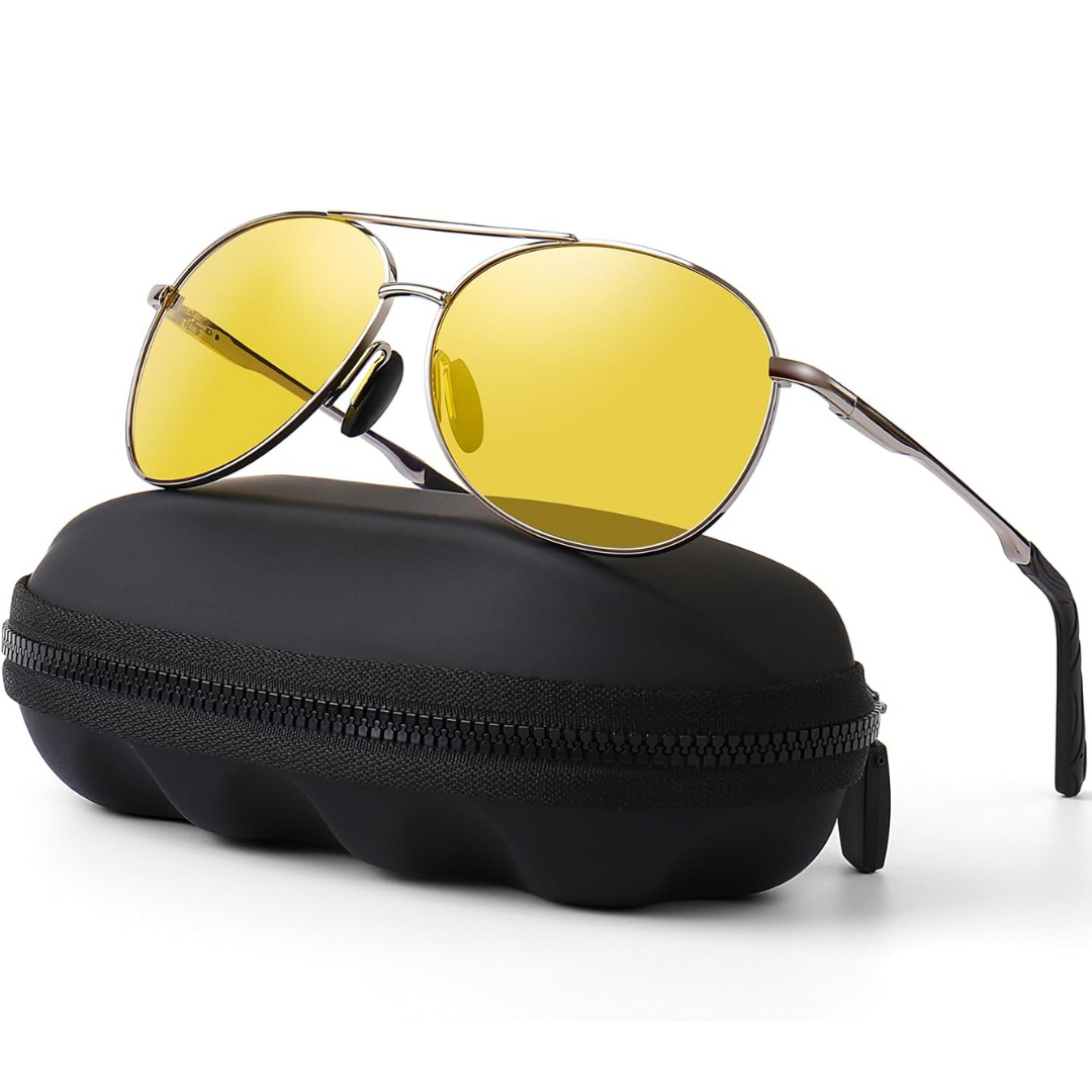 Skanto | Joey Polarized Aviator Sunglasses with UV400 Protection
