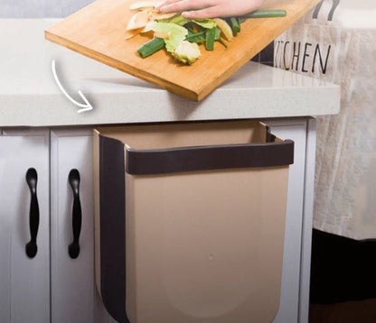 Skanto | Practical Wall Trash Can – Foldable Kitchen Bin