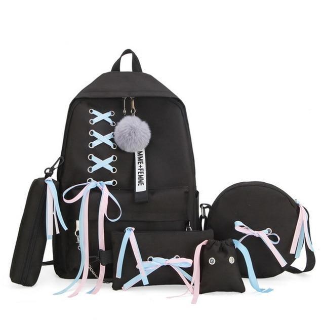 Skanto | Skanto School Backpacks For Teen Girls USB With Lock Anti-Theft Backpack