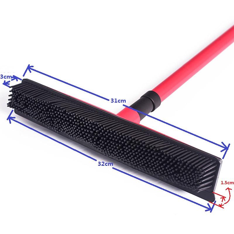Collectibroom - Rubber Bristle Broom | Bowlift