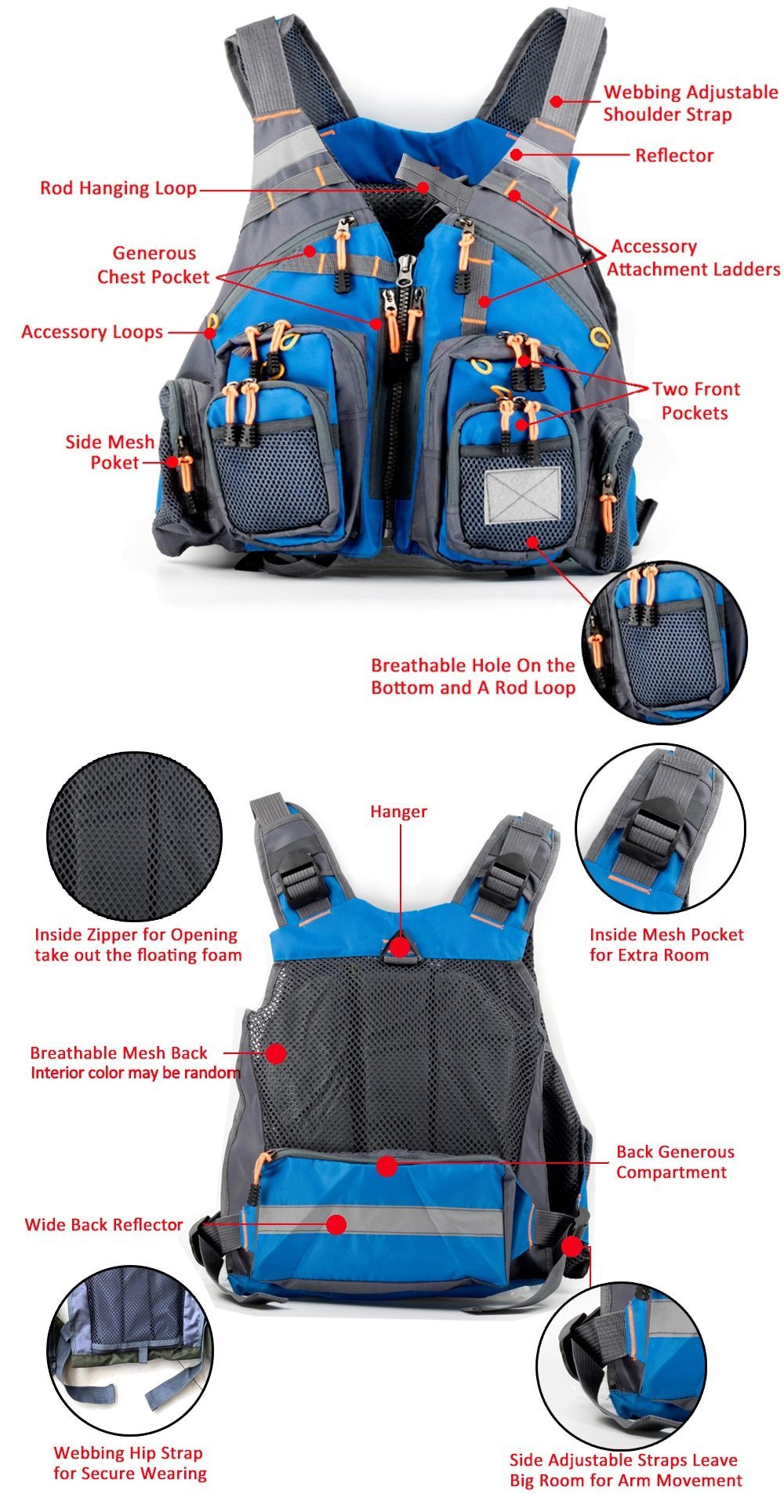 Skanto | Sport Fishing Life Vest