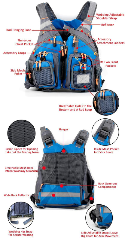 Skanto | Sport Fishing Life Vest
