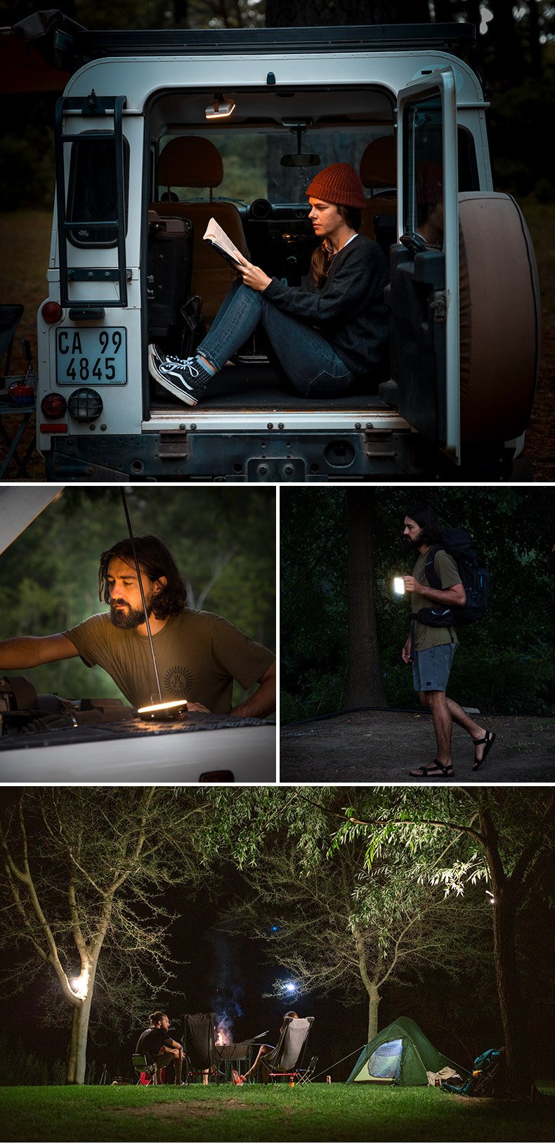 CampLamp - Ultra Bright LED Rechargeable Lantern | Bowlift
