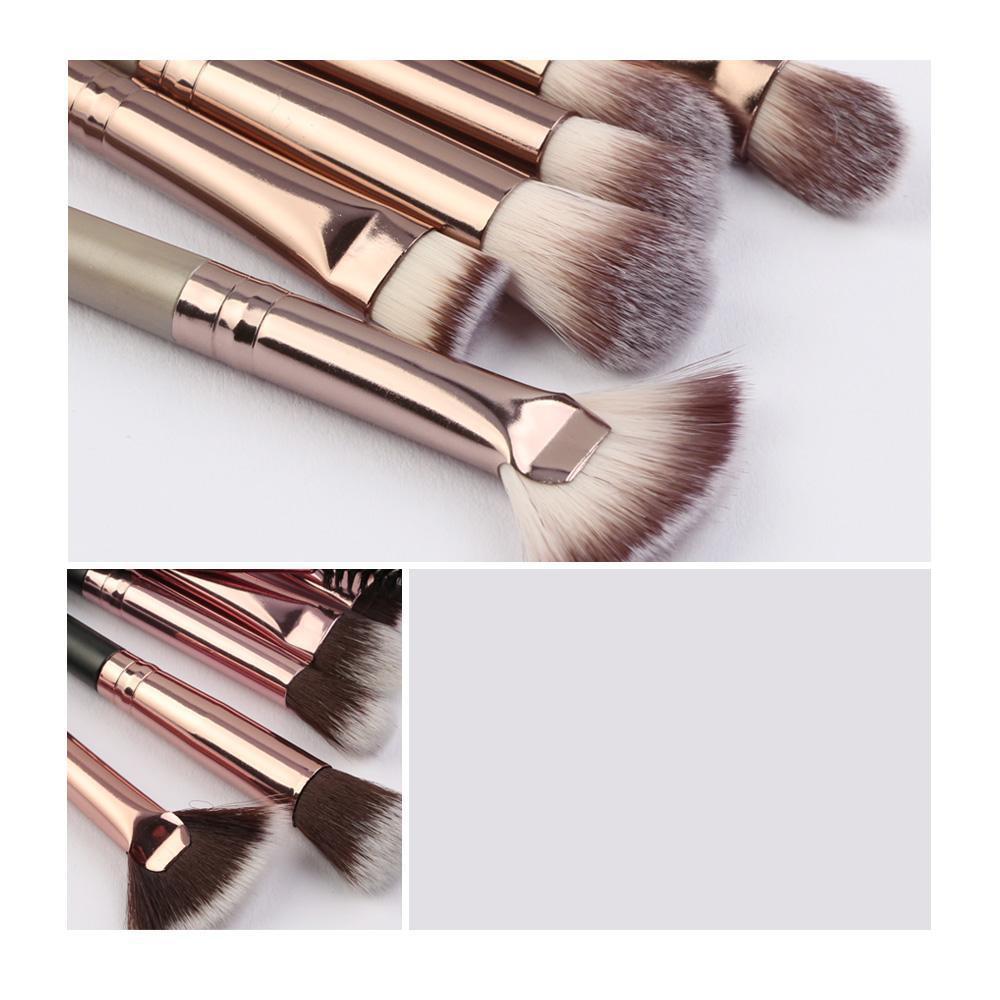 Set of 12 Professional Make-Up Brushes | Bowlift