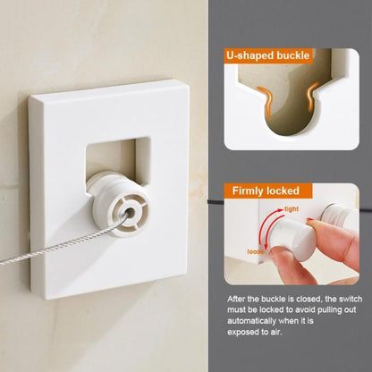Extendable Clothesline in Stainless Steel | Skanto
