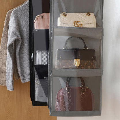 Multi Pocket Hanging Purse Organizer | Bowlift