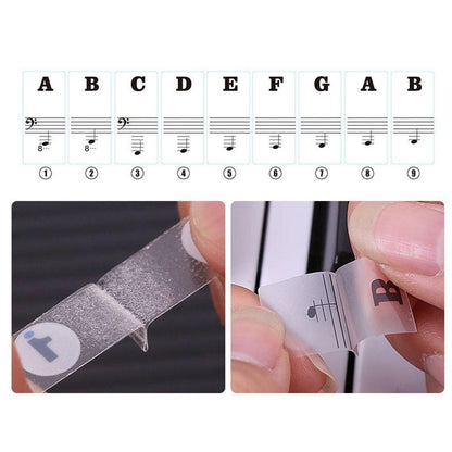 BowLift | Ultimate Piano Key Stickers