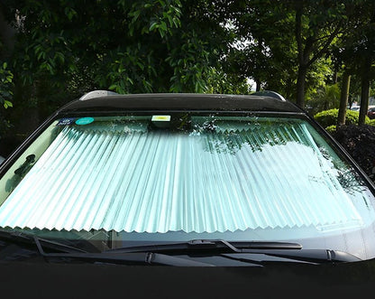 Retractable Front Windshield Sunshade | Bowlift