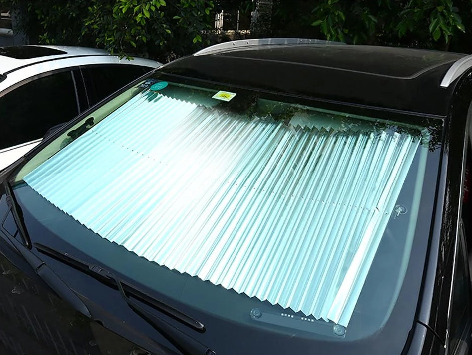 Retractable Front Windshield Sunshade | Bowlift