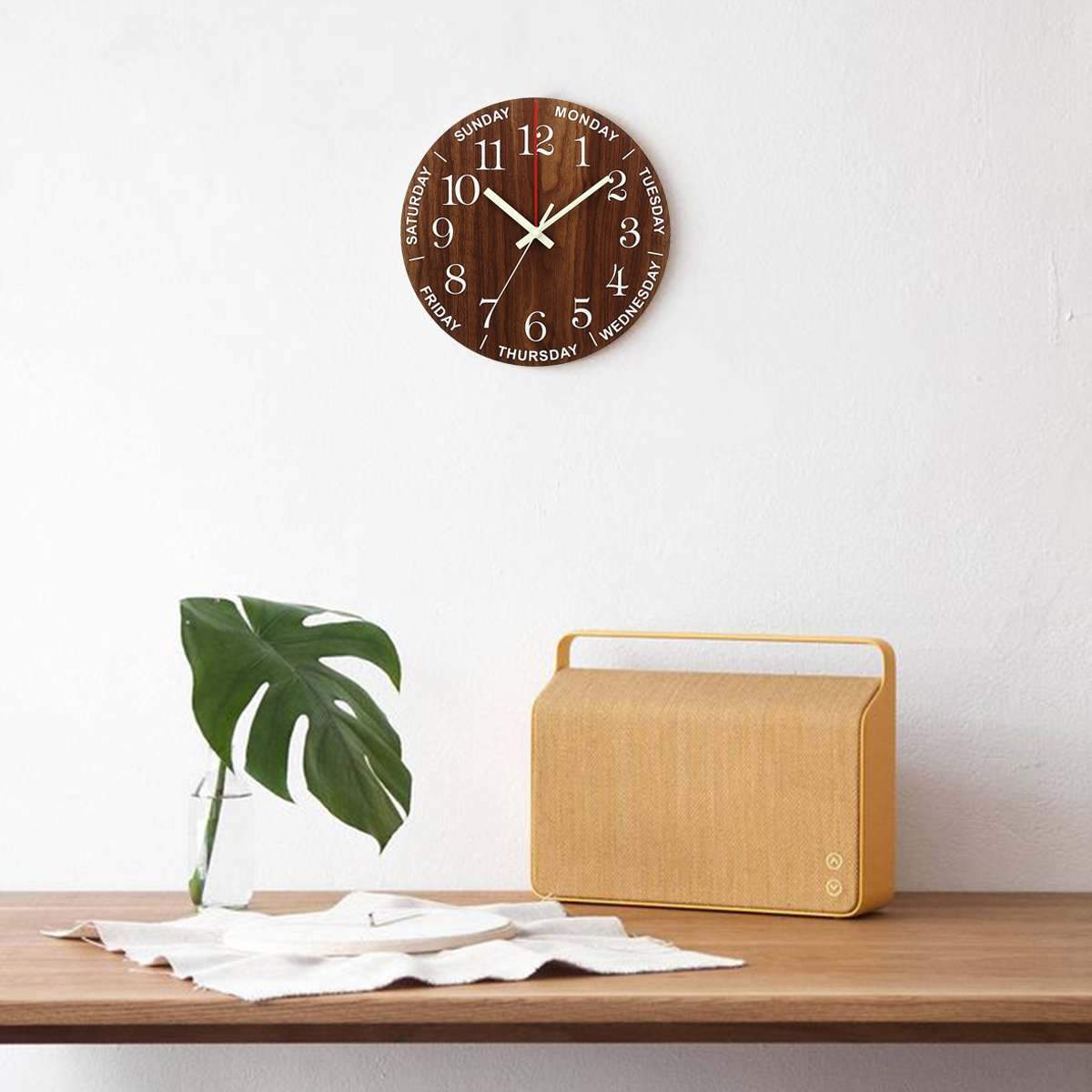 BowLift | 12 Inch Luminous Wall Clocks Home Decor Bedroom Decor