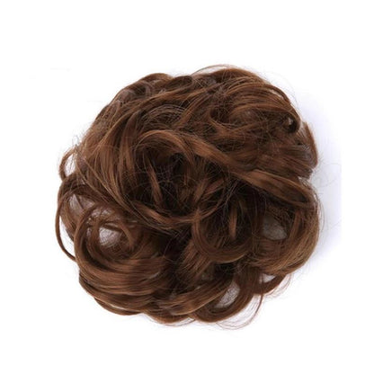 Messy Bun Fake Hair Scrunchie | Skanto