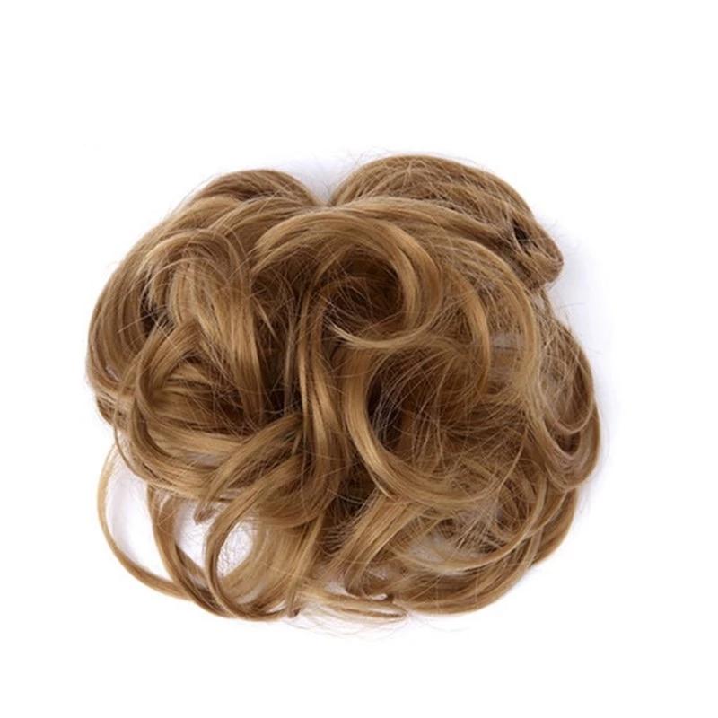 Messy Bun Fake Hair Scrunchie | Skanto
