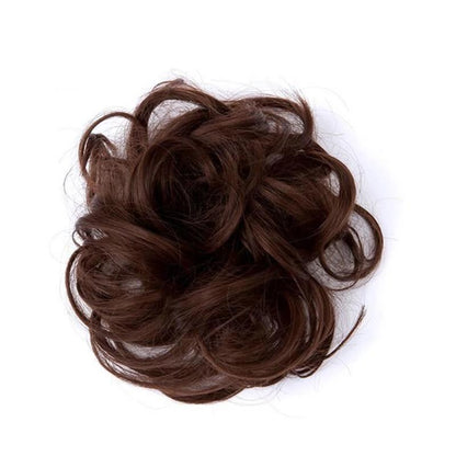 Messy Bun Fake Hair Scrunchie | Skanto
