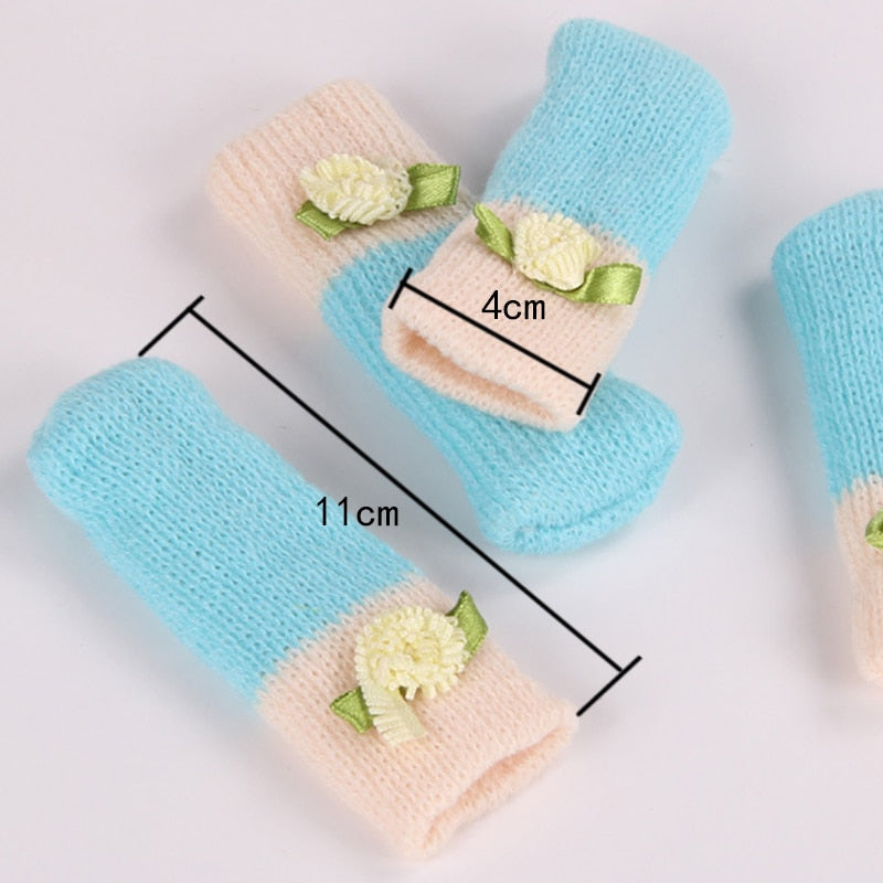 4Pcs Non-Slip Cat Paw Furniture Leg Covers | Bowlift