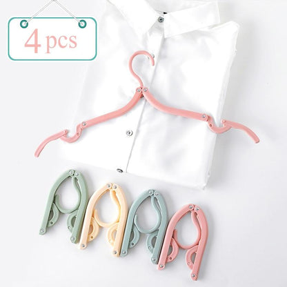 Foldable Clothes Hanger (4 Pieces) | Karnz