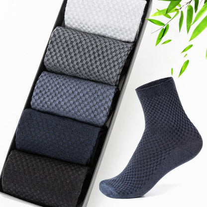 Bamboo socks – 5-pack – for men – breathable and fresh