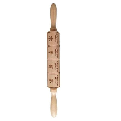 Skanto | Hand-Engraved Rolling Pin for Perfect Pastries