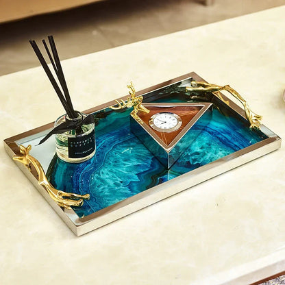 Blue Agate Tray Bowlift