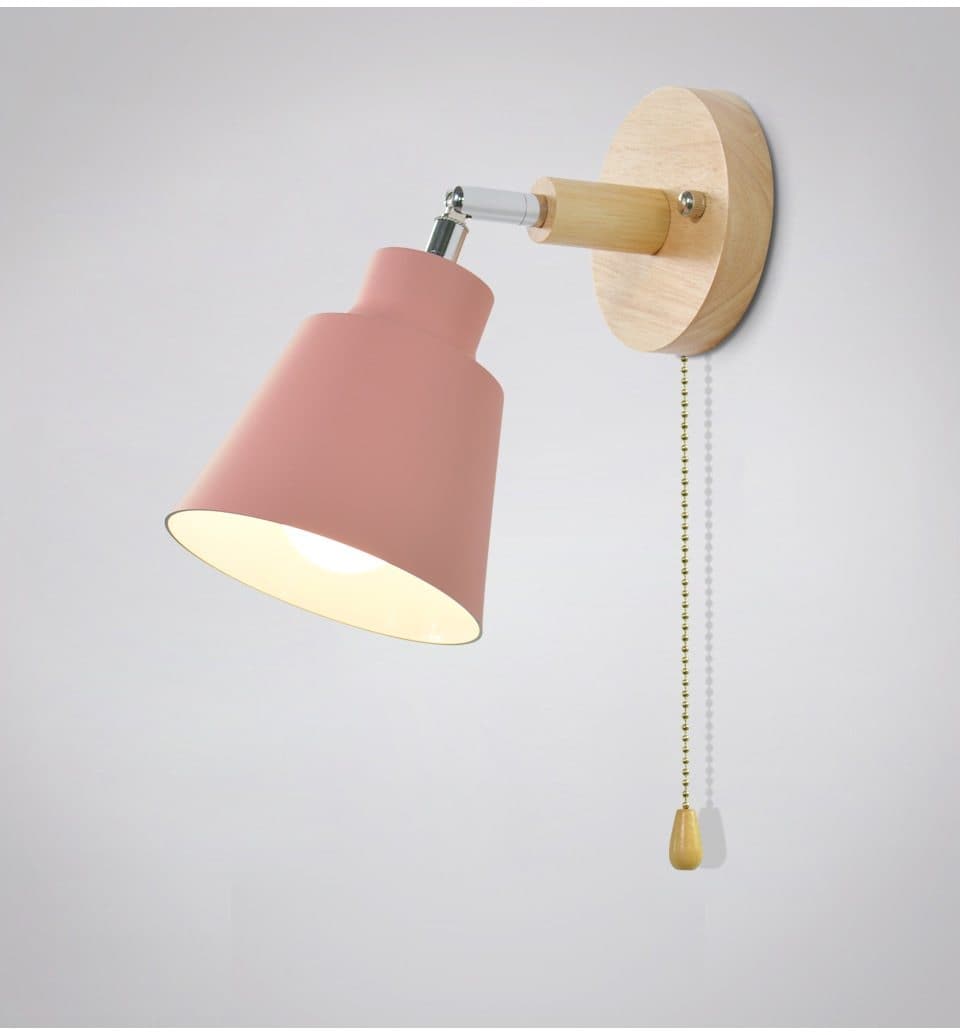Rotatable Collin Wall Light with Pull Chain Switch | Kalsten