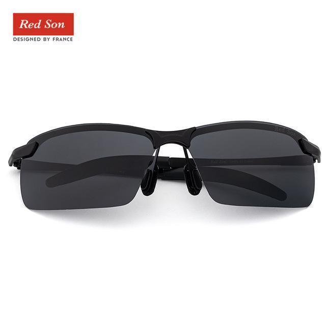 Photochromic sunglasses with polarized lenses