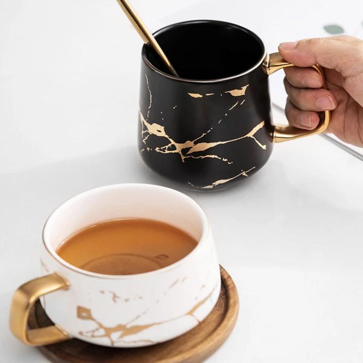 Kintsugi Nordic Ceramic Tall Mug | Karnz