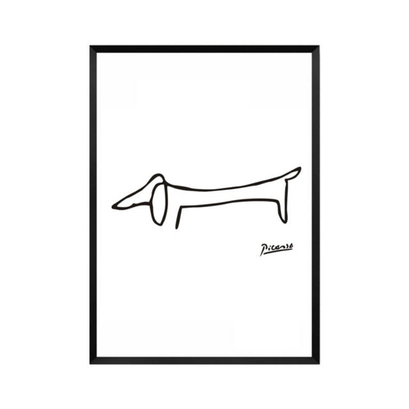Animal Sketches - Canvas Wall Art Paintings