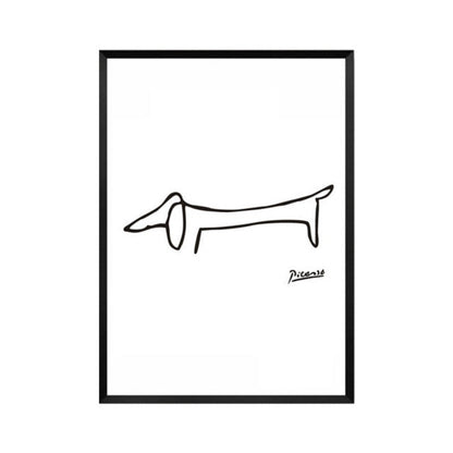 Animal Sketches - Canvas Wall Art Paintings