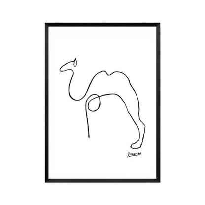 Animal Sketches - Canvas Wall Art Paintings