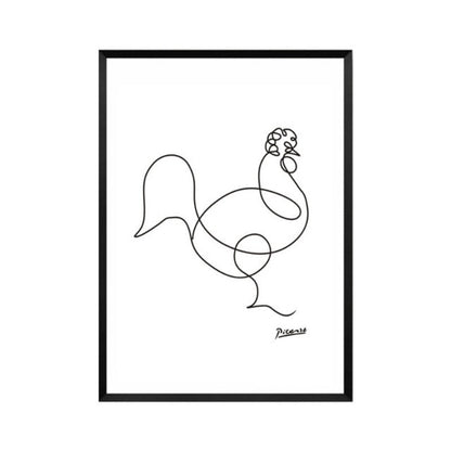 Animal Sketches - Canvas Wall Art Paintings