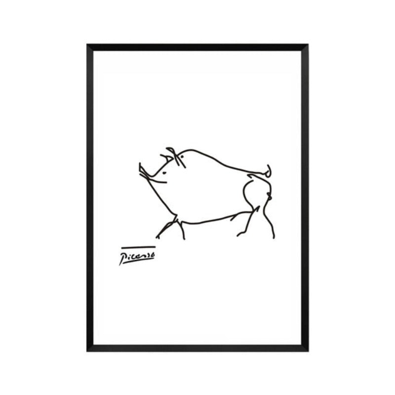 Animal Sketches - Canvas Wall Art Paintings