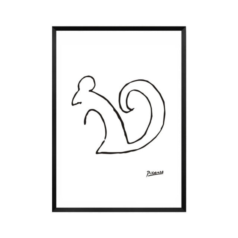 Animal Sketches - Canvas Wall Art Paintings