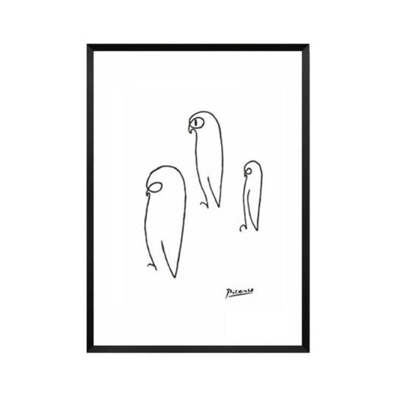 Animal Sketches - Canvas Wall Art Paintings
