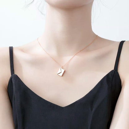 Love Letter Pendant Necklace | Bowlift