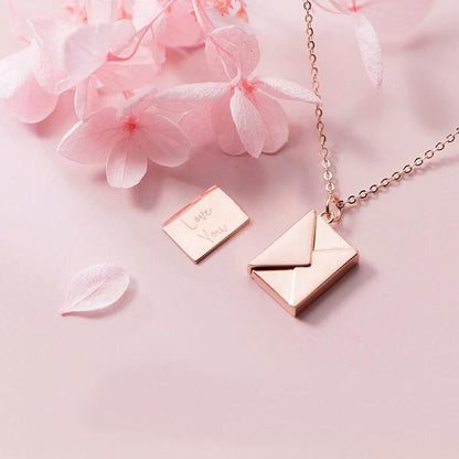 Love Letter Pendant Necklace | Bowlift
