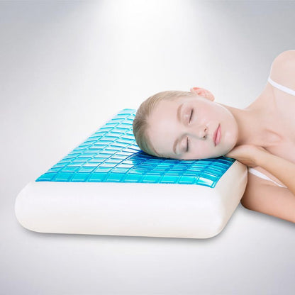 Premium Cooling Gel Memory Foam Pillow | Karnz