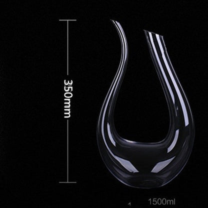 BowLift | Handmade Crystal Unique Wine Decanter