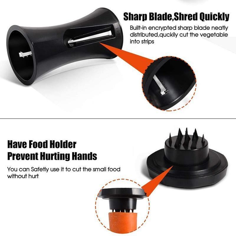 Vegetable spiralizer