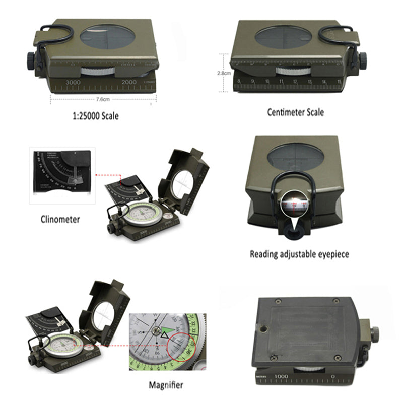 Army Guide Multifunction Compass | Brehn