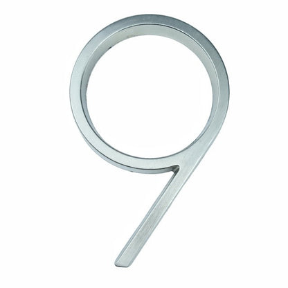 BowLift | Silver modern house numbers