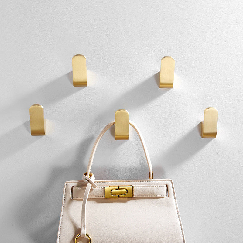 Lauren Golden Brass Clothes Wall Hooks