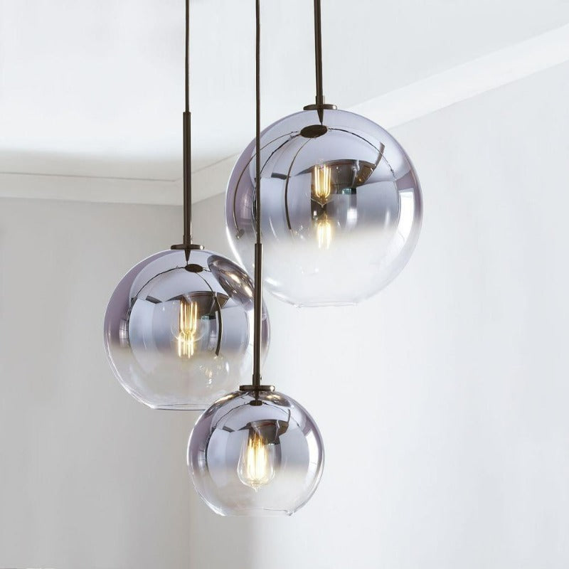 Frendorf | Glass ball pendant light | Modern Brass Design